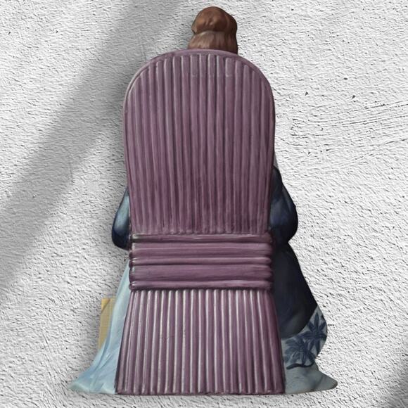 Avon 1995 Mrs. Albee Award Collectible Vintage Hand Painted NO BOX Beautiful - Picture 5 of 8